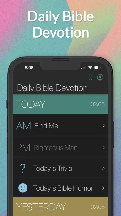 Скриншоты Daily Bible Devotion