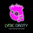Lyric Party Game Lyric Party Game
