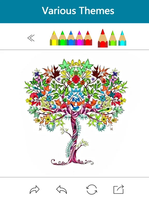 Zrzuty ekranu Color Drawing - Coloring Book iPad 