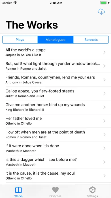تصاویر The Shakespeare App