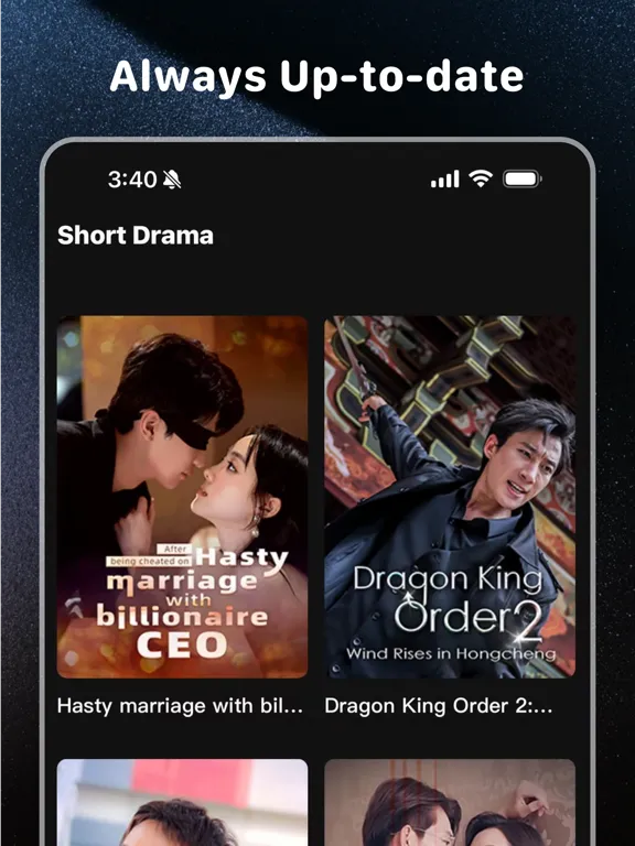 Tangkapan skrin ShortDrama-Stream Drama&Shorts iPad 