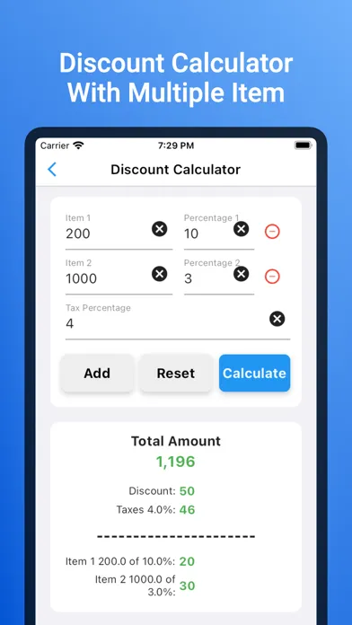 Percentage Calculators应用截图