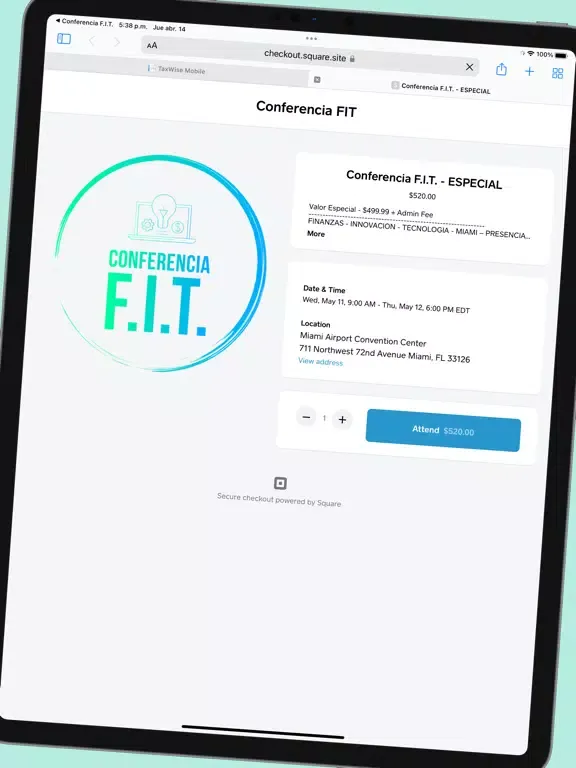 صور Conferencia F.I.T. iPad 