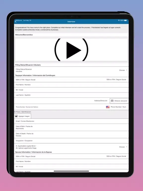 ภาพหน้าจอของ MnL Accounting iPad 