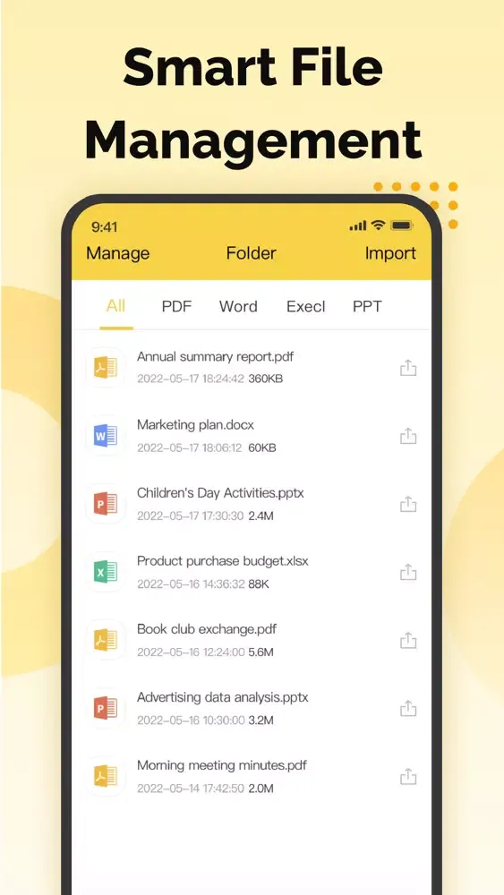 Capturas de tela do PDF Converter-Photo to PDF&PDF