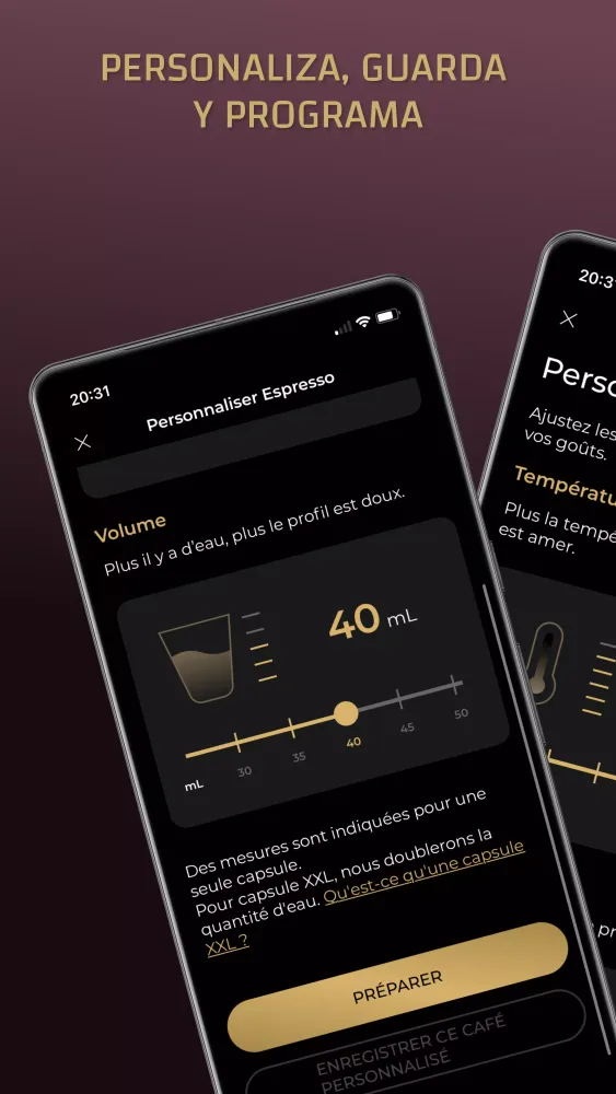 Screenshot di L’OR Espresso