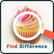 Find Differences Cupcake Game