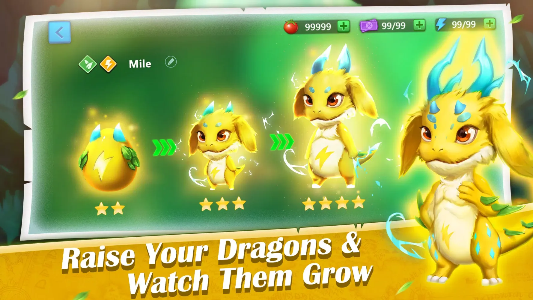Ảnh chụp màn hình của Dragon Tamer