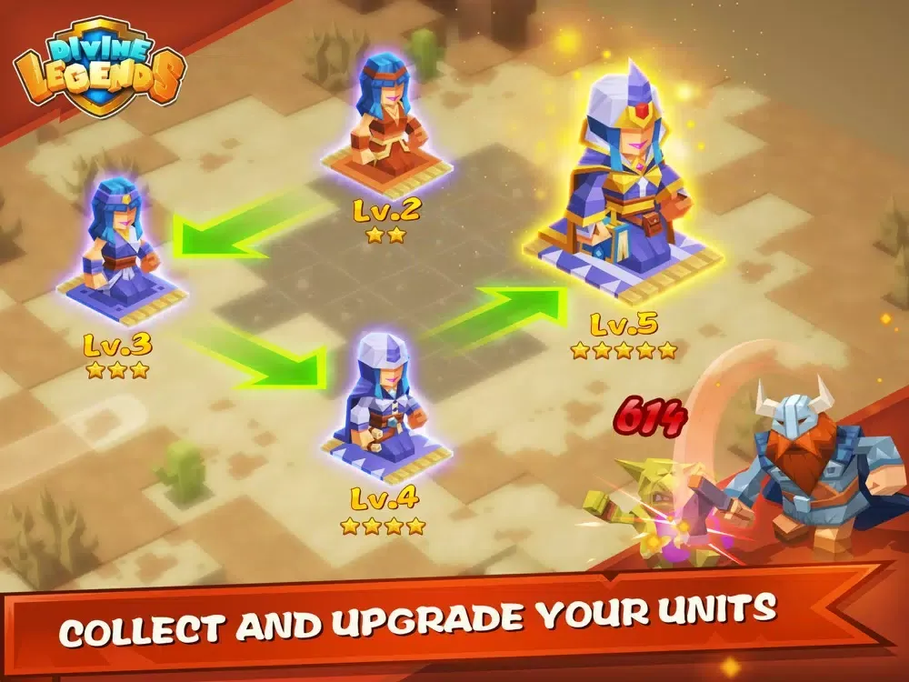 Capturas de tela do Divine Legends iPad 