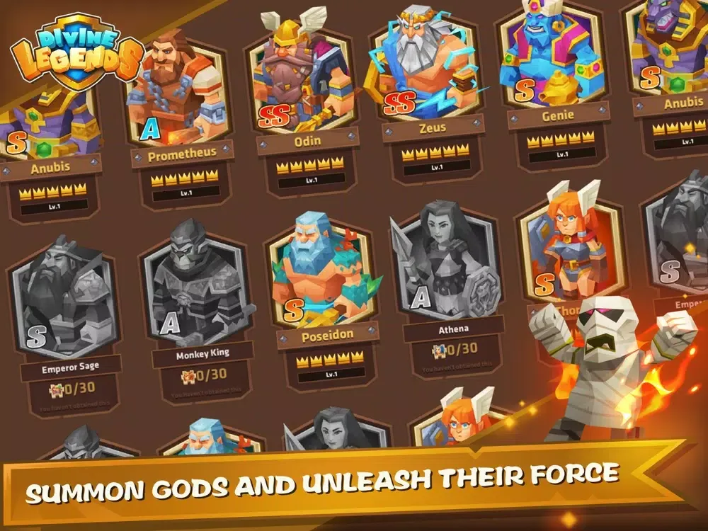 Capturas de tela do Divine Legends iPad 
