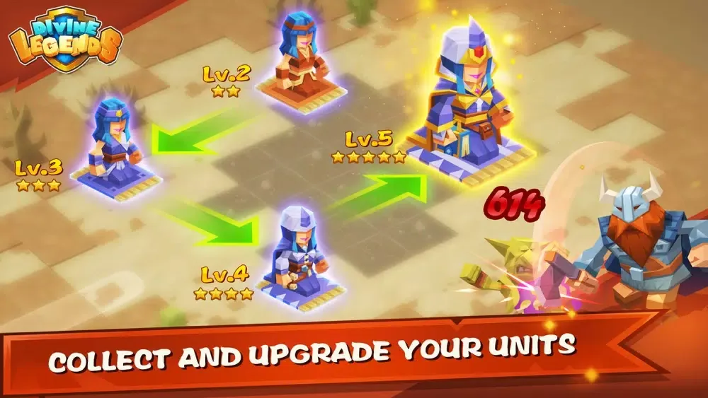 Capturas de tela do Divine Legends