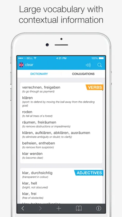 Скриншоты German – English Dictionary