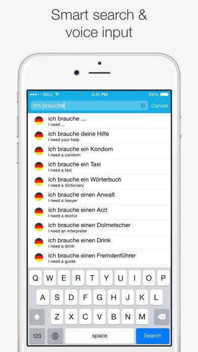 Скриншоты German – English Dictionary