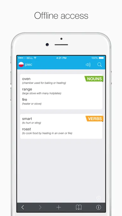Polish – English Dictionary 스크린샷