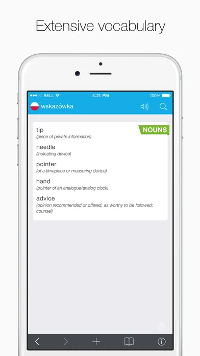 Polish – English Dictionary 스크린샷
