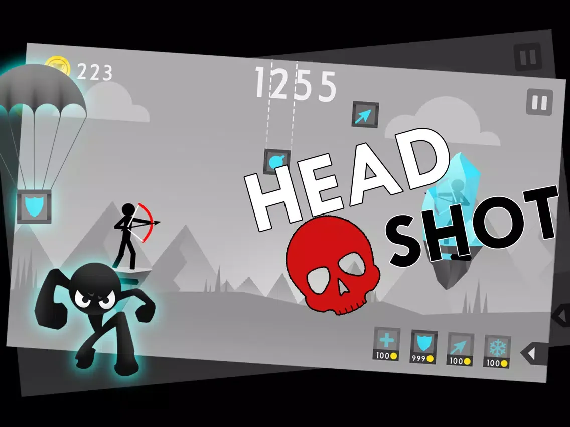 Capturas de tela do Stickman Archer Fight iPad 