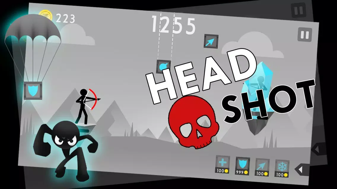 Capturas de tela do Stickman Archer Fight