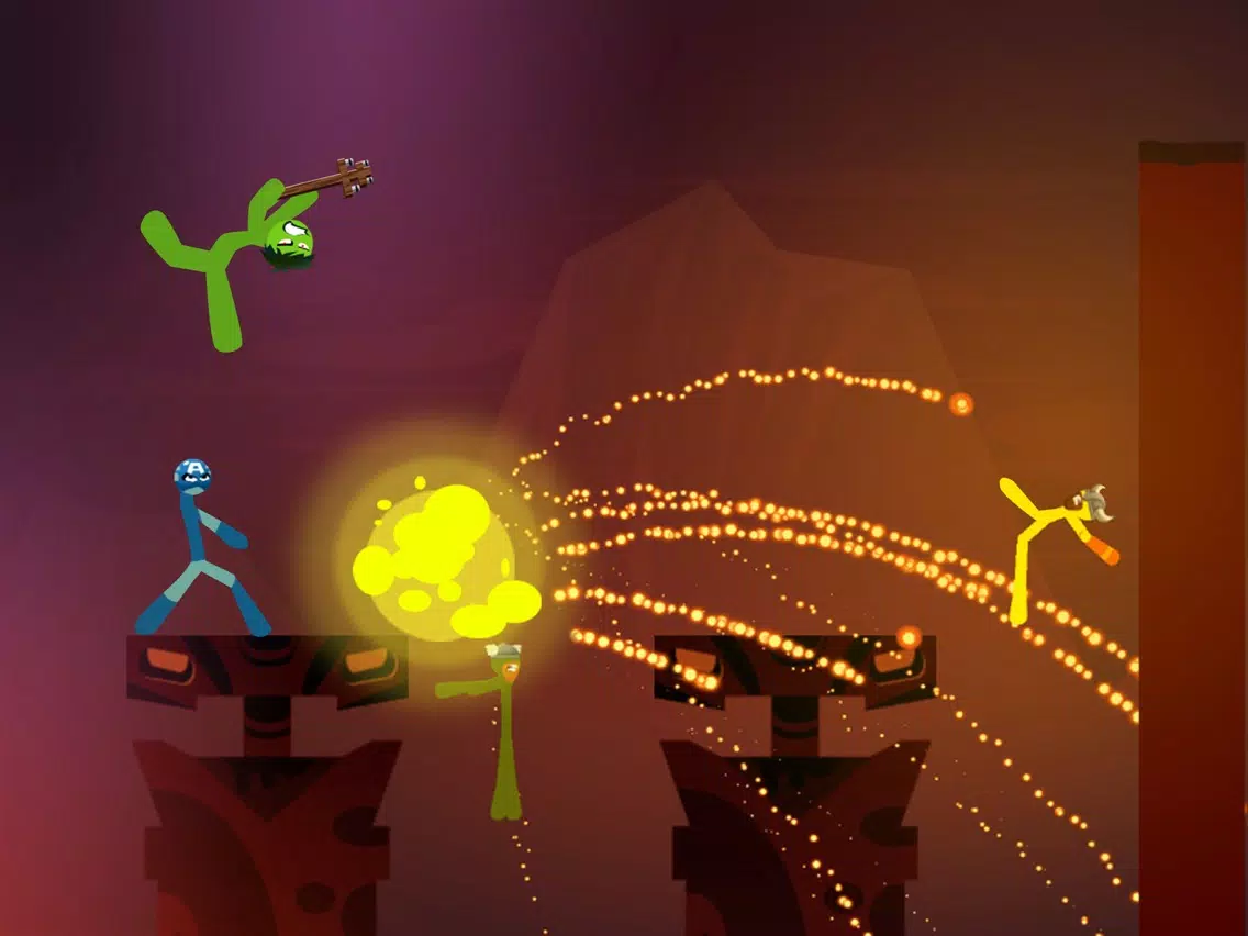 Tangkapan layar Stickman Fight: The Game iPad 