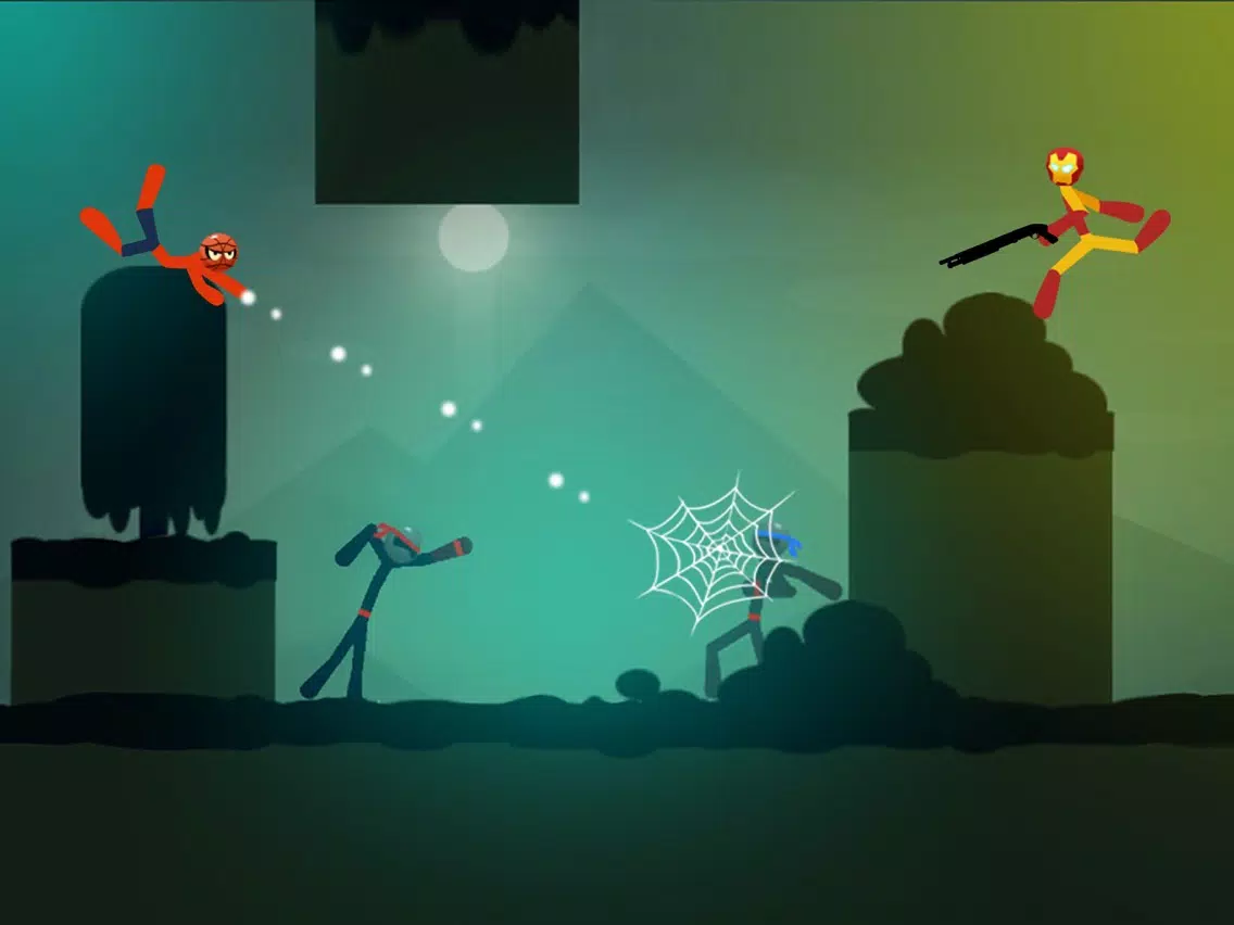 Tangkapan layar Stickman Fight: The Game iPad 