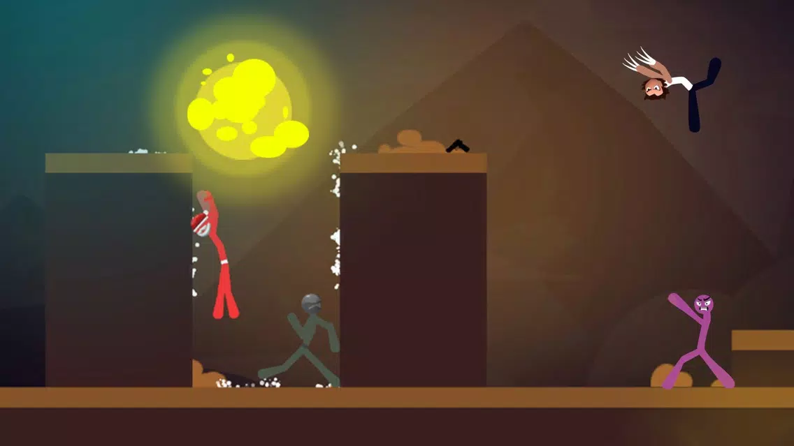 Tangkapan layar Stickman Fight: The Game