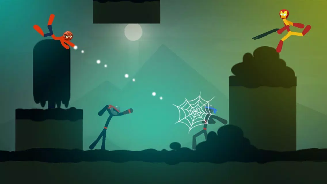 Tangkapan layar Stickman Fight: The Game