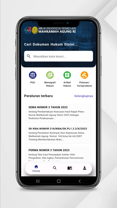 JDIH Mahkamah Agung RI Screenshots
