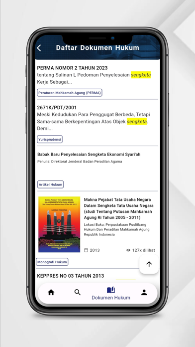 JDIH Mahkamah Agung RI Screenshots