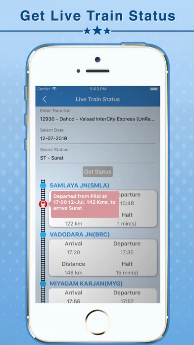 Indian Rail Info & PNR Status स्क्रीनशॉट