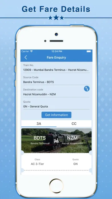 Indian Rail Info & PNR Status स्क्रीनशॉट
