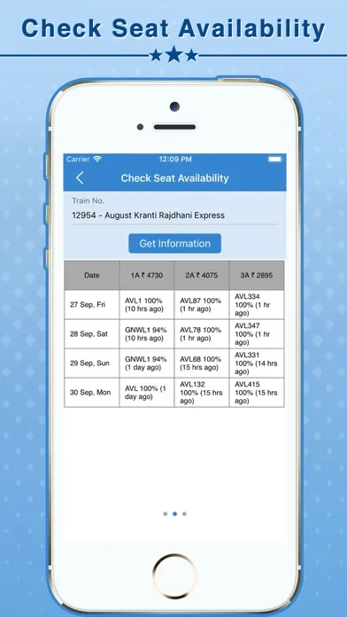 Indian Rail Info & PNR Status स्क्रीनशॉट
