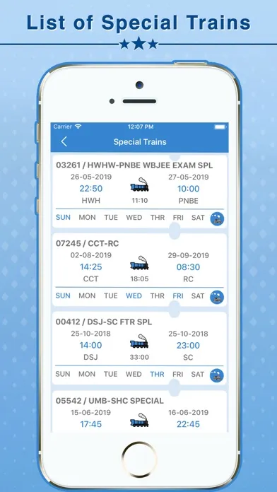 Indian Rail Info & PNR Status स्क्रीनशॉट