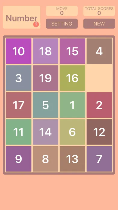 Capturas de pantalla de UDLR Sliding puzzles