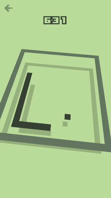 ภาพหน้าจอของ Snk -Classic Snake+3D rotation