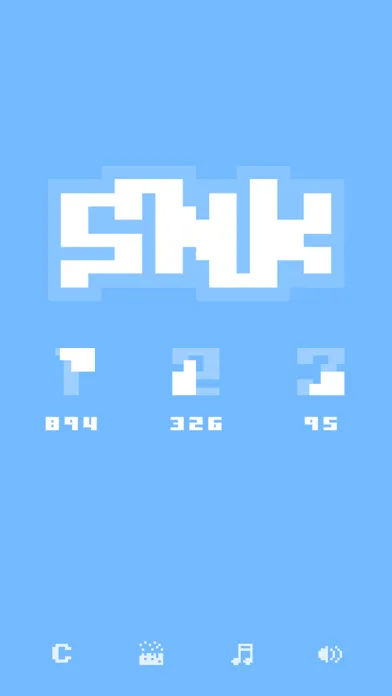 ภาพหน้าจอของ Snk -Classic Snake+3D rotation