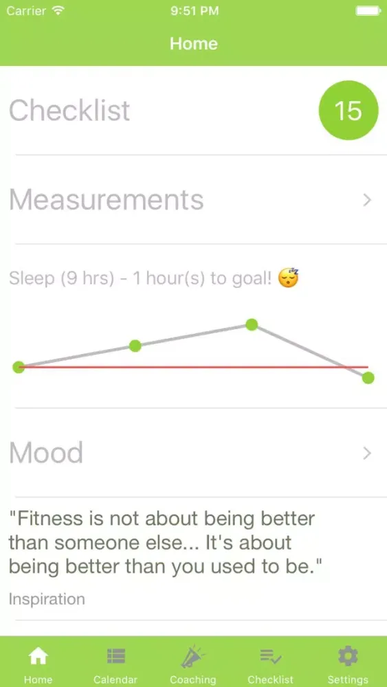 The Cleanse Tracker スクリーンショット