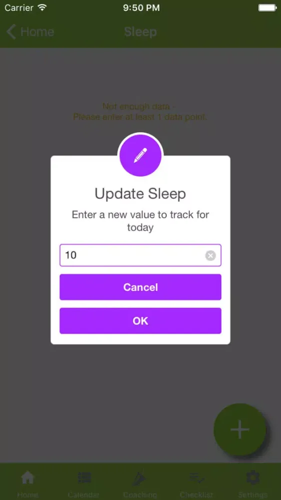 The Cleanse Tracker スクリーンショット
