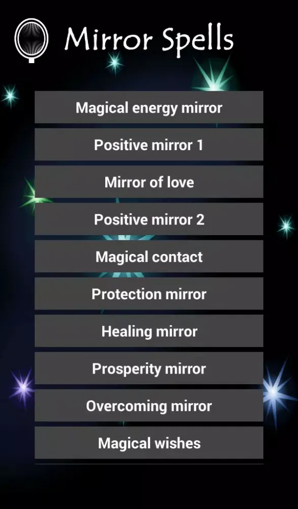 Zrzuty ekranu Mirror Spells