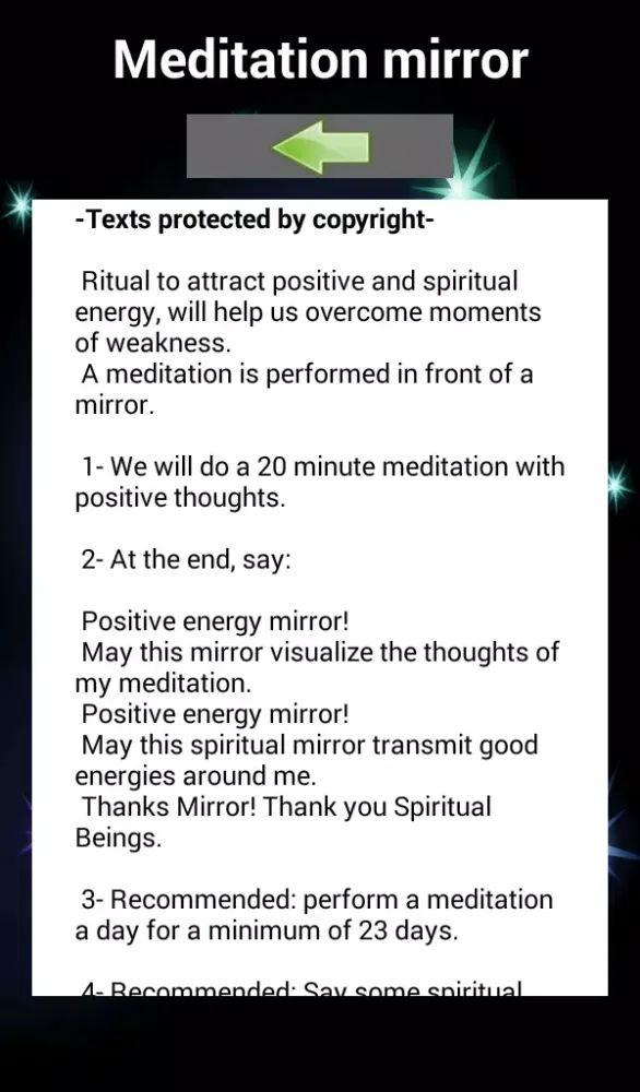 Zrzuty ekranu Mirror Spells