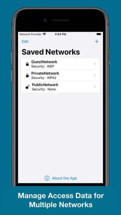 Zrzuty ekranu Wi-Fi QR Generator