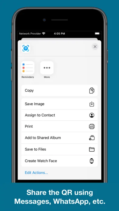 Zrzuty ekranu Wi-Fi QR Generator
