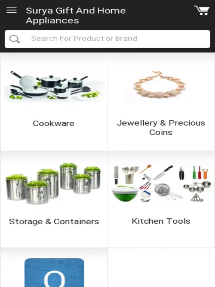 Surya gift and home appliances iPad  Screenshots