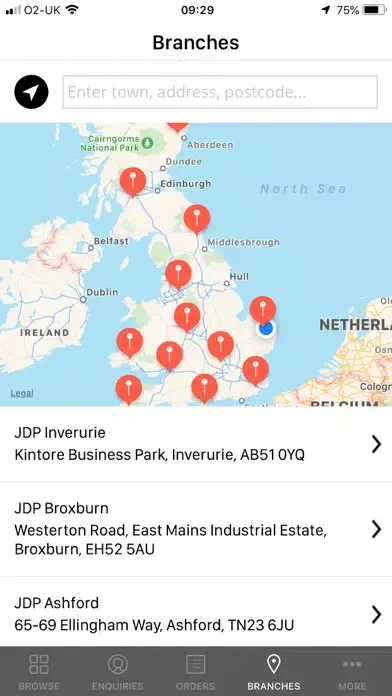 Capturas de pantalla de JDP Specifier