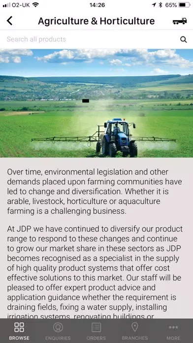 Capturas de pantalla de JDP Specifier