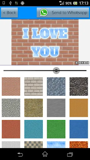Captures d'écran de TextArt: Cool Text creator