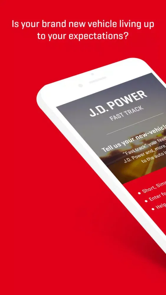 Скриншоты J.D. Power Fast Track