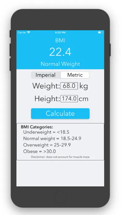 BMI Calculator - Fast & Simple Screenshots