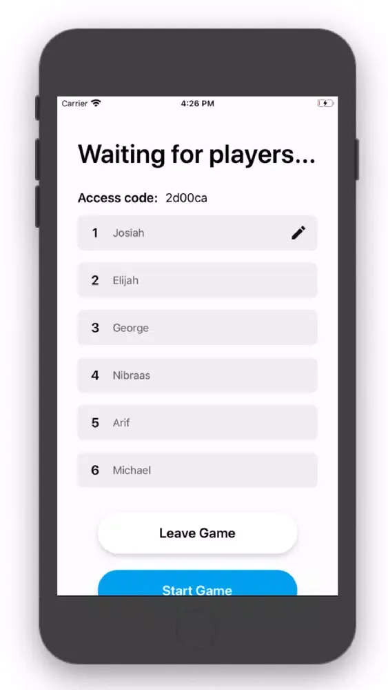 Spyfall+ • Mobile应用截图