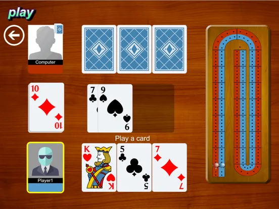 Screenshot di Cribbage JD iPad 