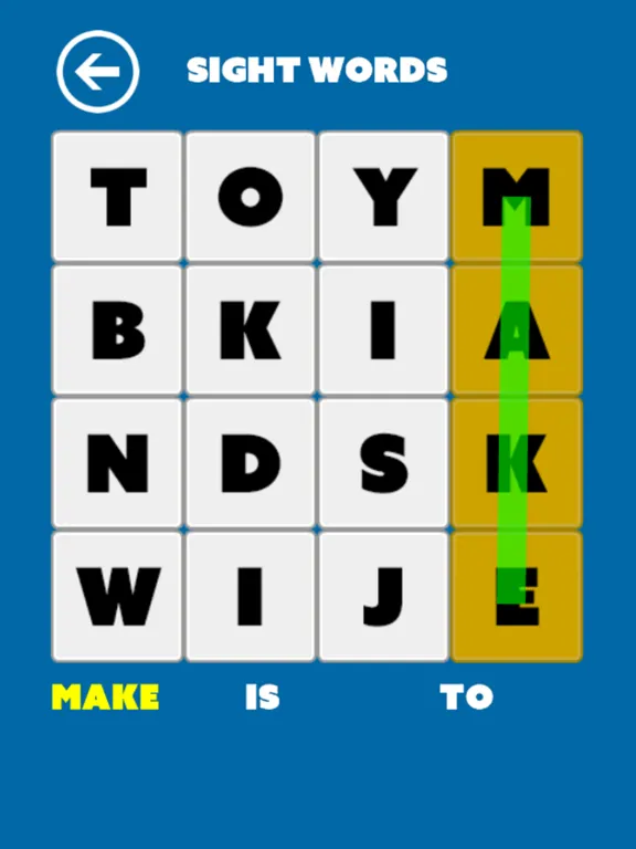 Tangkapan layar Sight Words: Reading Games iPad 