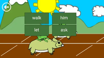 Tangkapan layar Sight Words: Reading Games